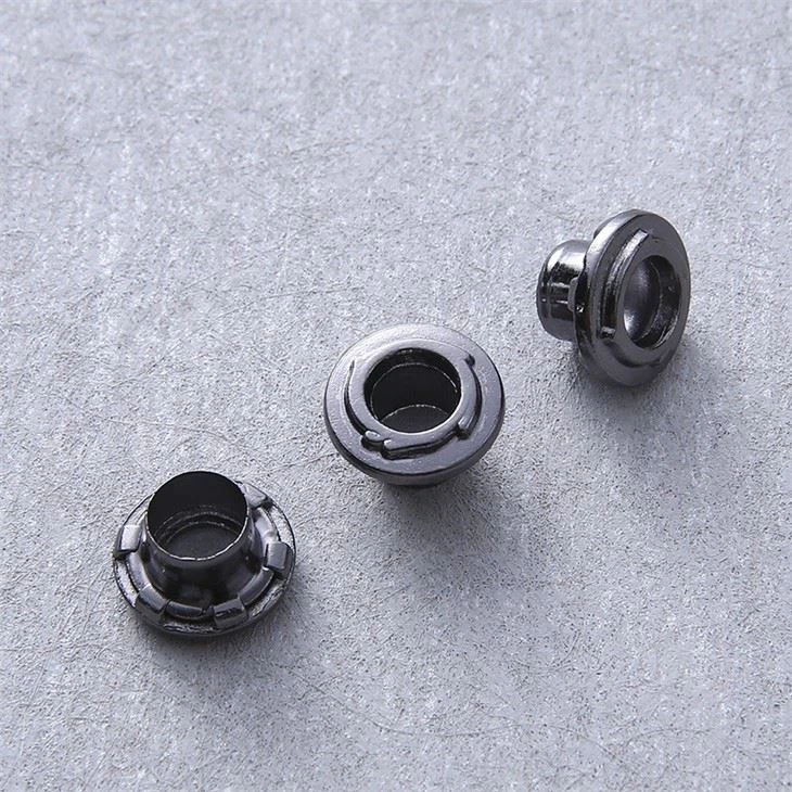 Zinc Alloy Brass Eyelets Buttons For Clothing Shoes Bags