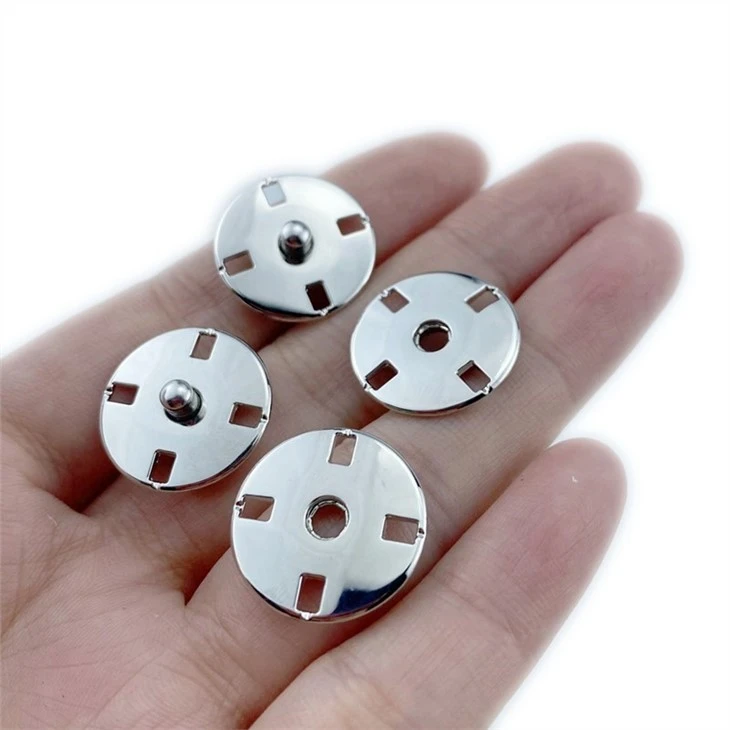 7-25mm Invisible Metal Press-stud Snap Buttons For Shirt Clothes